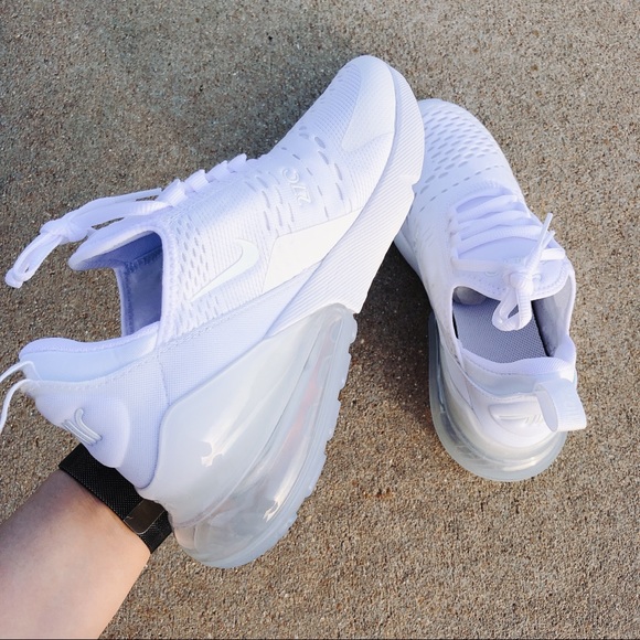 AirMax 270 white/metallic women’s size - Picture 7 of 8